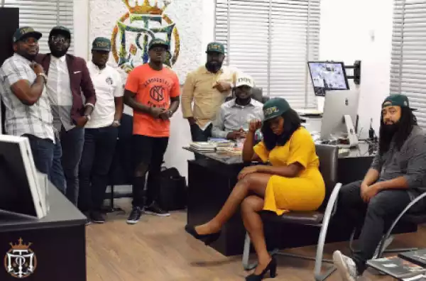 Bisola Becomes The First Lady Of New Record Label, Temple Music (Photos)